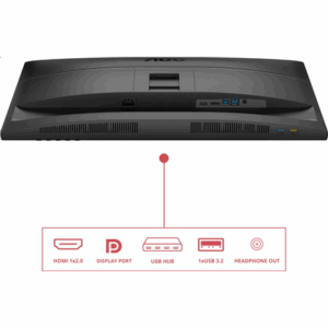 AOC | Q27E4U | 27 " | IPS | QHD | 16:9 | 120 Hz | 4 ms | 2560 x 1440 pixels | 350 cd/m² | HDMI ports quantity 1 - Image 8