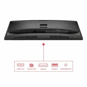 LCD Monitor|AOC|27 "|2560 x 1440 pixels|Quad HD|Native aspect ratio 16:9|LED|Flat|Q27E4CV - Image 8