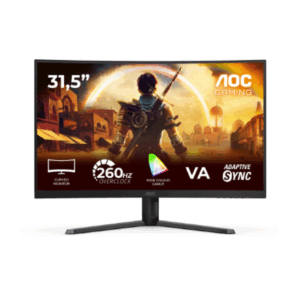 AOC C32G42ZE | 31.5 " | VA | FHD | 16:9 | 260 Hz | 4 ms | 1920 x 1080 pixels | 300 cd/m² | HDMI ports quantity 1 | Black - Image 5
