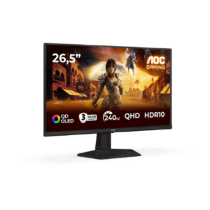 AOC Q27G41ZDF | 27 " | QD-OLED | QHD | 16:9 | 240 Hz | 0.03 ms | 2560 x 1440 pixels | 400 cd/m² | HDMI ports quantity 1 | Black - Image 12