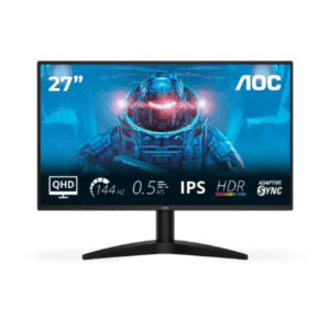 AOC | Q27B36X | 27 " | IPS | QHD | 16:9 | 144 Hz | 4 ms | 2560 x 1440 pixels | 300 cd/m² | HDMI ports quantity 1 | Black - Image 11