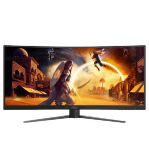 AOC | CU34G4 | 34 " | Fast VA | UWQHD | 21:9 | 180 Hz | 1 ms | 3440 x 1440 pixels | 300 cd/m² | HDMI ports quantity 2 | Black - Image 5