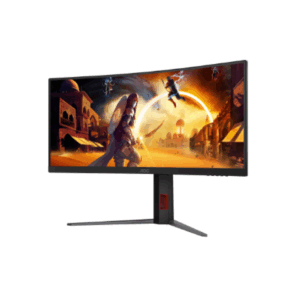 AOC | CU34G4 | 34 " | Fast VA | UWQHD | 21:9 | 180 Hz | 1 ms | 3440 x 1440 pixels | 300 cd/m² | HDMI ports quantity 2 | Black - Image 10