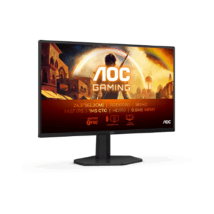 AOC | 25G42E | 25 " | IPS | FHD | 16:9 | 180 Hz | 1 ms | 1920 x 1080 pixels | 300 cd/m² | HDMI ports quantity 1 | Black - Image 9