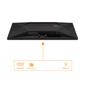 AOC | Q27G42XE | 27 " | IPS | QHD | 16:9 | 180 Hz | 1 ms | 2560 x 1440 pixels | 300 cd/m² | HDMI ports quantity 2 | Black - Image 12