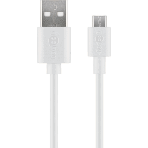Goobay | Micro USB charging and sync cable | 43837 | USB-A 2.0 to Micro-USB USB 2.0 male (type A) | USB 2.0 micro male (type B) - Image 2