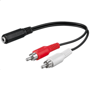 Goobay | Audio cable adapter, 3.5 mm | 50092 - Image 2