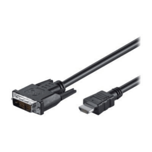 Goobay | DVI-D/HDMI cable, nickel plated | 50580 | DVI-D male Single-Link (18+1 pin) | HDMI male (type A) | 2 m - Image 3