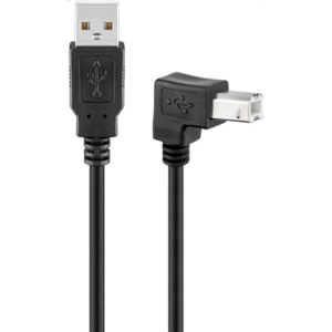 Goobay | USB 2.0 Hi-Speed Cable 90° | USB to USB - Image 3