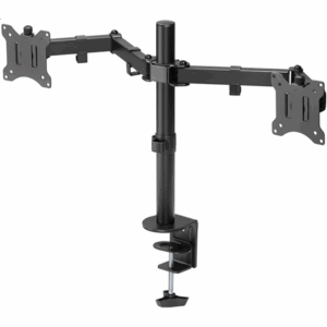 Goobay Dual Monitor Mount Flex | Swivel, Tilt, Rotation | 17-32 " | Maximum weight (capacity) 8 kg | Black - Image 2