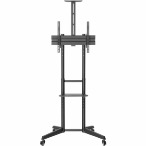 Goobay Floor stand | 59508 TV Presentation Stand Pro (Size L) | Adjustable Height, Tilt | 37-70 " | Black - Image 5