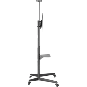 Goobay Floor stand | 59508 TV Presentation Stand Pro (Size L) | Adjustable Height, Tilt | 37-70 " | Black - Image 6