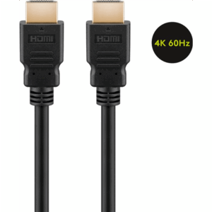 Goobay 60627 High Speed HDMI Cable with Ethernet, 4K/60Hz, Black | HDMI | 15 m - Image 3