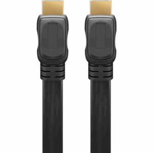 Goobay | High Speed HDMI Flat Cable with Ethernet | 61279 | HDMI male (type A) | HDMI (type A) | HDMI to HDMI | 2 m - Image 2