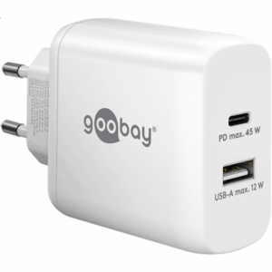 Goobay | USB-C PD Dual Fast Charger (45 W) | 65412 | N/A - Image 2
