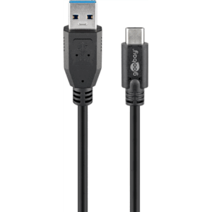 Goobay | Round cable | Sync & Charge Super Speed USB-C to USB A 3.0 charging cable | 67999 | USB 3.0 male (type A) | USB-C male - Image 2