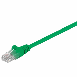 Goobay | CAT 5e patch cable, U/UTP | 68338 | Green RJ45 male (8P8C) | RJ45 male (8P8C) - Image 2