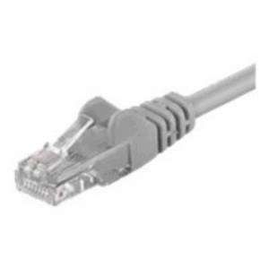 Goobay | CAT 6 patch cable, U/UTP | Grey RJ45 male (8P8C) | RJ45 male (8P8C) - Image 2