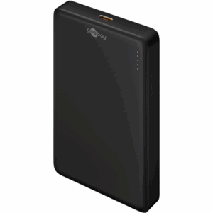 Goobay Magnetic Wireless Power Bank | 70183 | 10000 mAh | USB-C | Black - Image 2