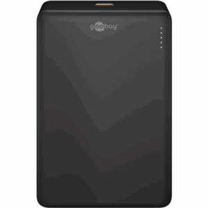 Goobay Magnetic Wireless Power Bank | 70183 | 10000 mAh | USB-C | Black - Image 3