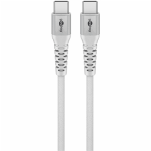 Goobay USB-C Supersoft Textile Cable with Metal Plugs | 70194 - Image 4
