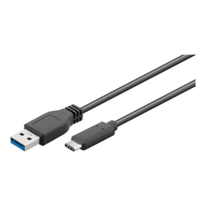 Goobay 71221 USB-C to USB A 3.0 cable, black, 2m | Goobay | USB-C to USB-A USB-C male | USB 3.0 male (type A) - Image 4