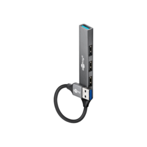 Goobay Slim 4-Port USB Hub, USB-A to USB-A, 5 Gbit/s | 74456 - Image 7