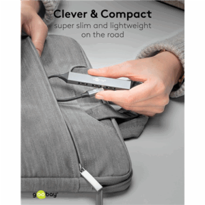 Goobay Slim 4-Port USB Hub, USB-C to USB-A, 5 Gbit/s | 74457 - Image 5