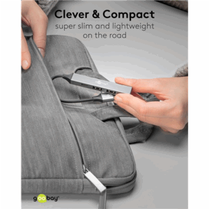 Goobay Slim 4-Port USB Hub, USB-A to USB-C/USB-A, 5 Gbit/s | 74458 - Image 5