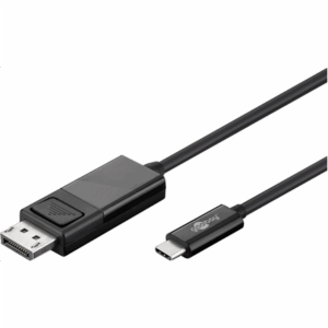 Goobay | USB-C- DisplayPort adapter cable (4k 60 Hz) | 79295 | USB-C male | DisplayPort male | USB-C to DP | 1.2 m - Image 2