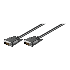 Goobay | DVI-D FullHD cable Dual Link, nickel plated | DVI-D male Dual-Link (24+1 pin) | DVI-D male Dual-Link (24+1 pin) | DVI to DVI | 1.8 m - Image 3