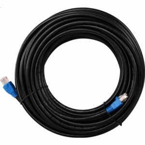 Goobay | CAT 6 Outdoor-patch cable, U/UTP | 94393 | Black RJ45 male (8P8C) | RJ45 male (8P8C) - Image 5