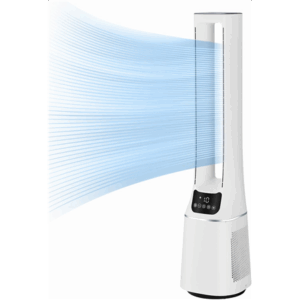 Midea | Bladeless Fan with Air purifier | MFP-120 | White | Diameter 15 cm | Oscillation | Remote control - Image 2