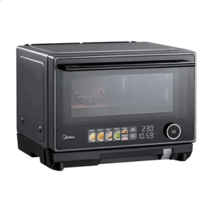 Midea Microwave oven | MSO25H | Free standing | 25 L | 1000 W | Convection | Grill | Black - Image 4