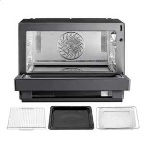 Midea Microwave oven | MSO25H | Free standing | 25 L | 1000 W | Convection | Grill | Black - Image 7