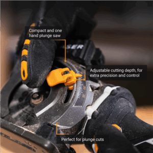 Batavia B.V. | 18V Cordless Mini Circular Saw 89mm, Without Battery and Charger - Image 4