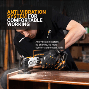 Batavia B.V. | 18V Cordless Anti-Vibration Multitool - Without Battery and Charger - Image 5