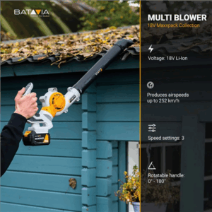 Batavia B.V. | 18V Leaf Blower - Without Battery and Charger - Image 7