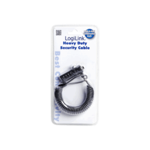 Logilink NBS004, Notebook Coil Cable Lock, black - Image 11