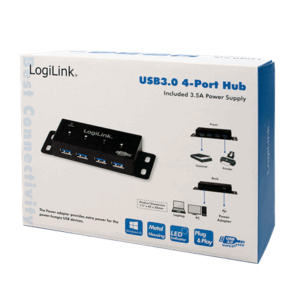 Logilink | USB 3.0 Hub | UA0149 - Image 4