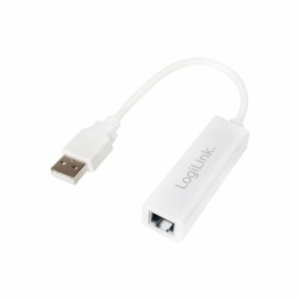 Logilink | Fast Ethernet USB 2.0 to RJ45 Adapter: | 0.115 m | White | USB-A to RJ45 - Image 11