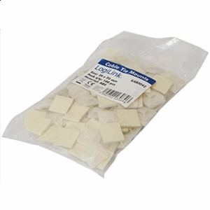 Cable Tie Mounts 20x20 mm | KAB0042 | Self-adhesive, for cable ties - Image 4