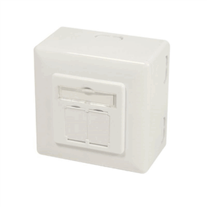 Logilink | Cat.6A Wall Outlet STP | NP0124 | White