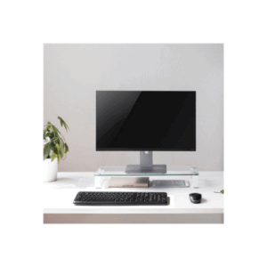 Logilink BP0027 Tabletop monitor riser, glass | Logilink - Image 8