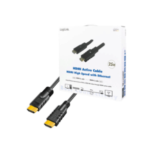 Logilink CHA0025 HDMI Cable, Active, M/M, 25m, black | Logilink | CHA0025 HDMI Cable, Active, M/M | HDMI to HDMI | 25 m - Image 7