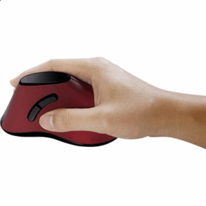Logilink | Ergonomic Vertical Pelė | ID0159 | Optical | Wireless | Red - Image 2