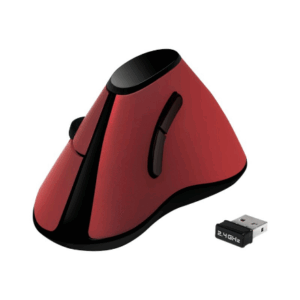 Logilink | Ergonomic Vertical Pelė | ID0159 | Optical | Wireless | Red - Image 6