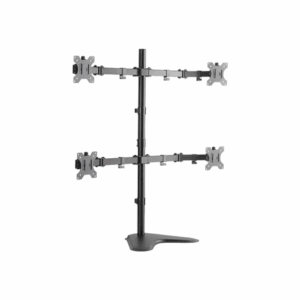 Logilink BP0046 Quad Monitor Desk Stand 13"-32'' | Logilink | Desk Mount | BP0046 | 13-32 " | Maximum weight (capacity) Carrying capacity of each arm: Max. 8 kg kg | Black - Image 2