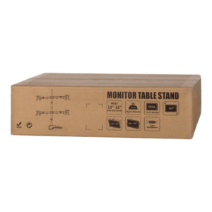 Logilink BP0046 Quad Monitor Desk Stand 13"-32'' | Logilink | Desk Mount | BP0046 | 13-32 " | Maximum weight (capacity) Carrying capacity of each arm: Max. 8 kg kg | Black - Image 5