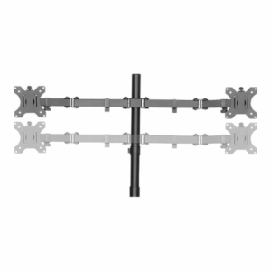 Logilink BP0046 Quad Monitor Desk Stand 13"-32'' | Logilink | Desk Mount | BP0046 | 13-32 " | Maximum weight (capacity) Carrying capacity of each arm: Max. 8 kg kg | Black - Image 6